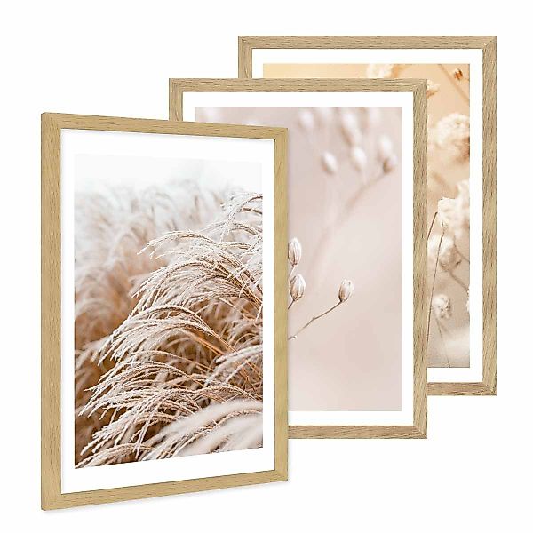 PHOTOLINI Bilderrahmen 3er Set breite Rahmen, günstig online kaufen