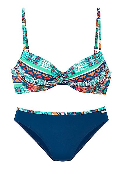 Buffalo Bügel-Bikini mit farbenfrohen Design günstig online kaufen