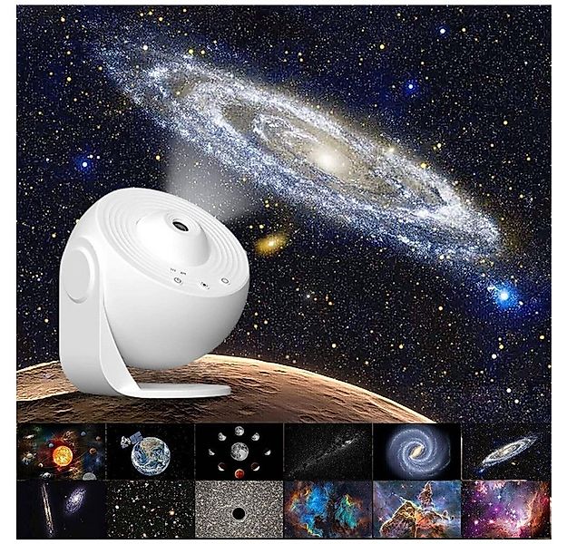 QUBEBU LED Nachtlicht Sternenhimmel Projektor, Home Planetarium, Projektor günstig online kaufen