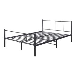 en.casa Metallbett, »Laos« 140x200 cm Schwarz günstig online kaufen
