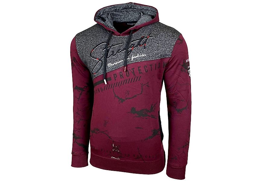 Baxboy Hoodie Baxboy Herren Pullover Hoodie Sweatshirt Langarm Kapuzenpullo günstig online kaufen