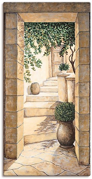 Artland Wandbild »Eingang - Fresco« Fenster & Türen 1 Stk. tlg. als Alubild günstig online kaufen