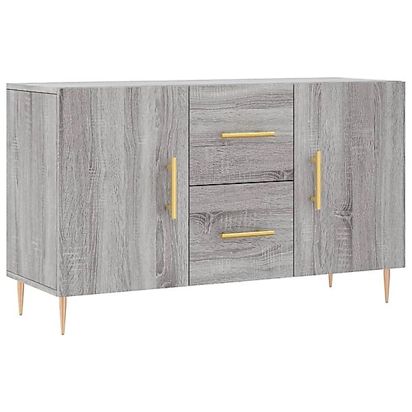 vidaXL Sideboard Grau Sonoma 100x36x60 cm Holzwerkstoff 828162 günstig online kaufen