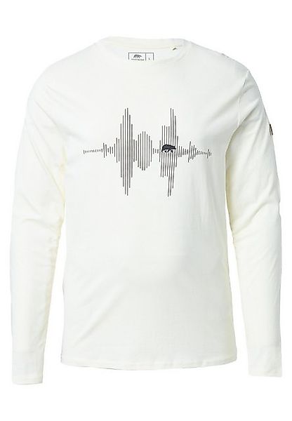 FORSBERG Sweatshirt Longsleeve mit Audiowelle günstig online kaufen