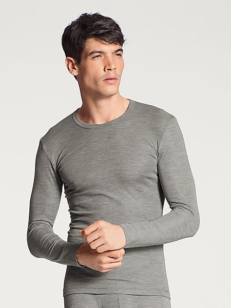 CALIDA Langarmshirt "Wool & Silk" wärmend, atmungsaktiv, Feinripp, Rundhals günstig online kaufen