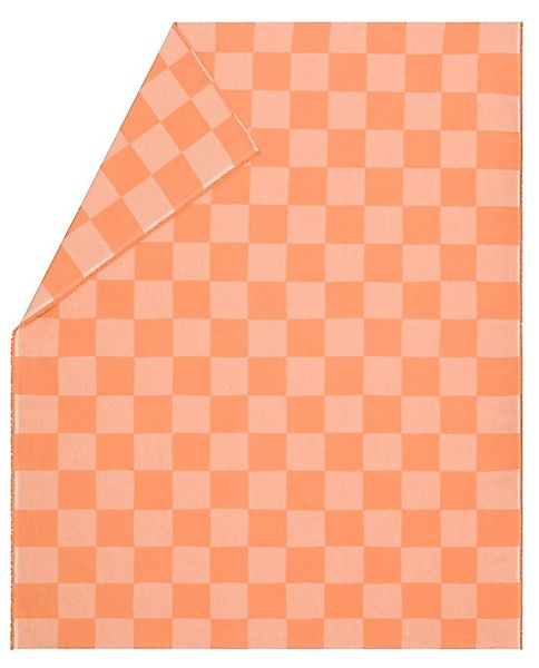 Wohndecke Riva 'Schachbrett' 140 x 180 cm, DAVID FUSSENEGGER günstig online kaufen