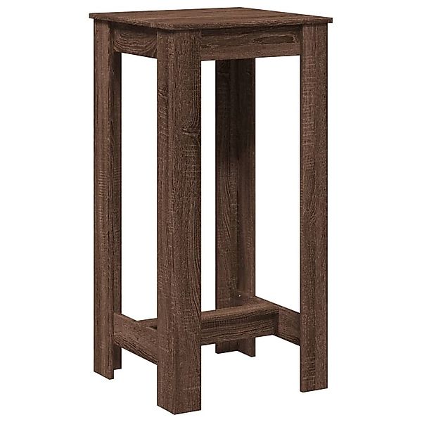 vidaXL Esstisch Bartisch Braun Eichen-Optik 51x50x103,5 günstig online kaufen