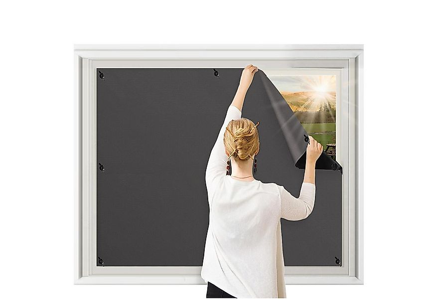 Verdunklungsrollo Verdunklungsrollo Ohne Bohren,verdunkelungsvorhang sonnen günstig online kaufen