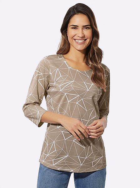 Sieh an! T-Shirt Rundhalsshirt . günstig online kaufen