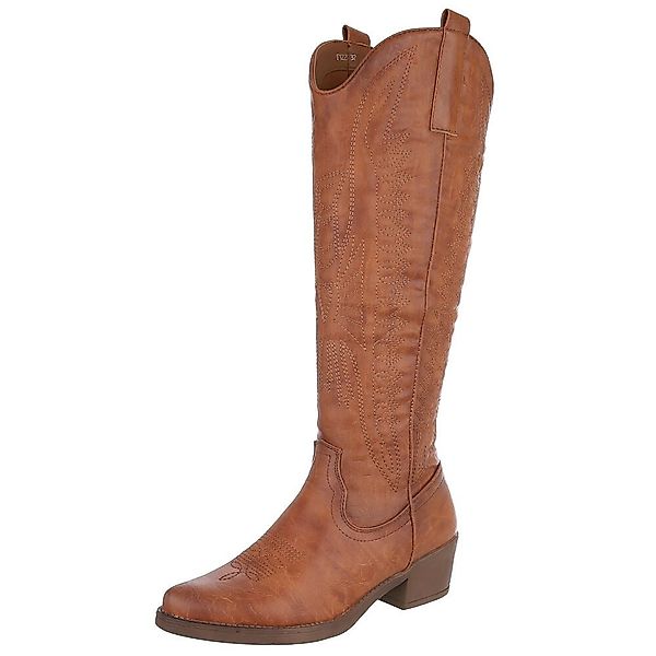 Ital-Design Damen Cowboyboots Western Westernstiefel (90152850) günstig online kaufen