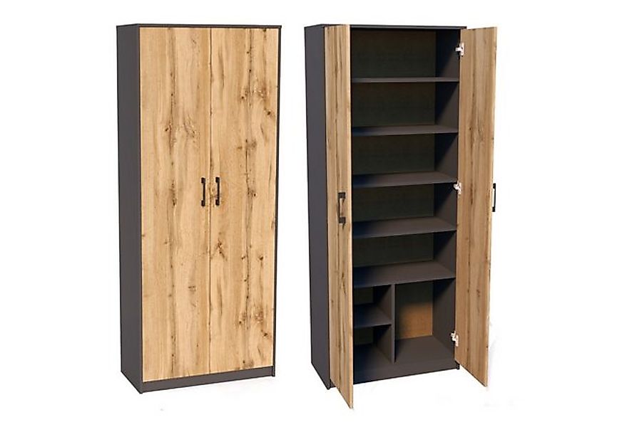 Home Collective Mehrzweckschrank mit 8 Fächern günstig online kaufen