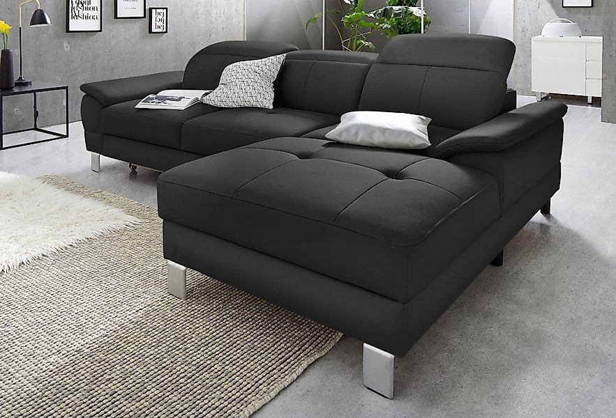 exxpo - sofa fashion Ecksofa »Mantua 2, inkl. Kopf- bzw. Rückenverstellung, günstig online kaufen