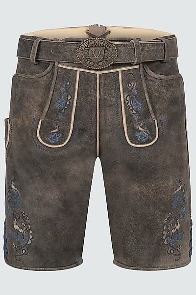 Lederhose Vasili mit Gürtel günstig online kaufen