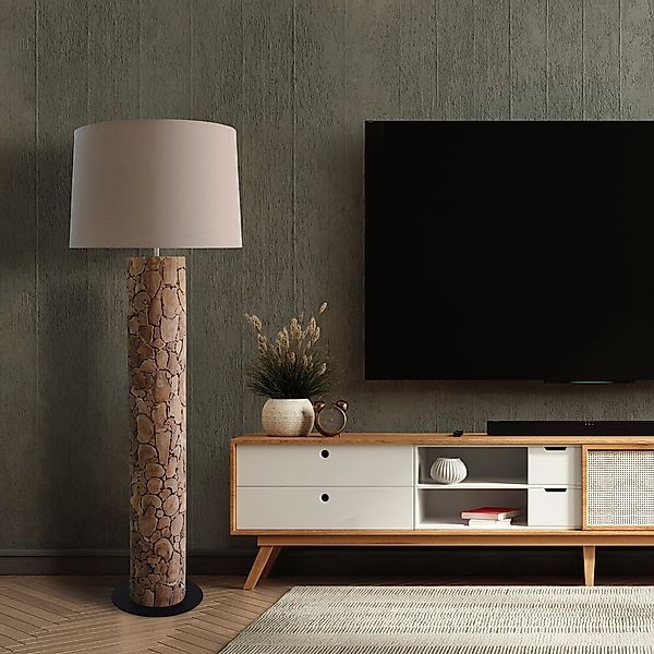SalesFever Stehlampe »Treibholz«, 1 flammig, Leuchtmittel E27   ohne Leucht günstig online kaufen