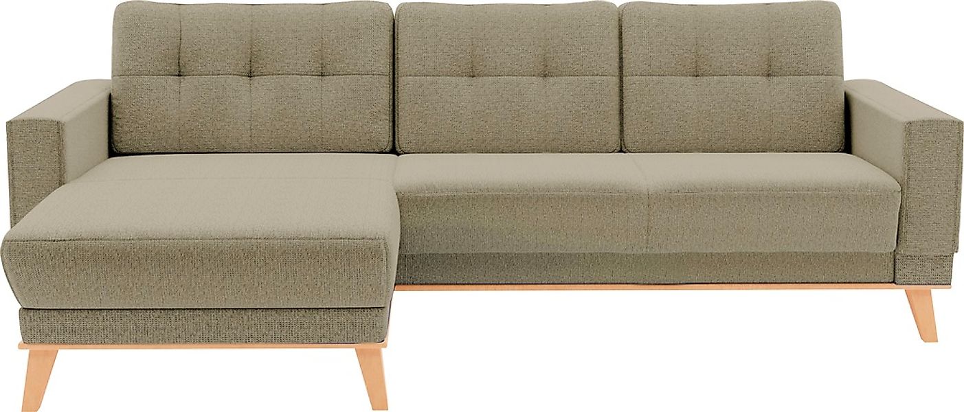 sit&more Ecksofa "Lavida L-Form", wahlweise mit Kippfunktion und Bettkasten günstig online kaufen