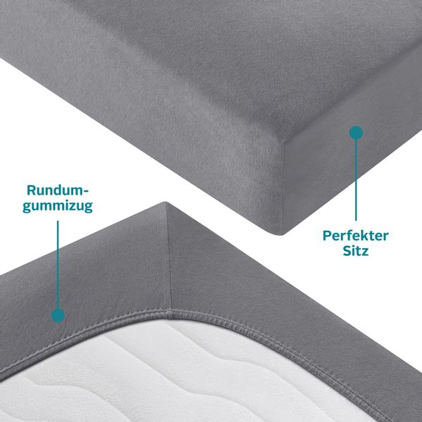 my home Spannbettlaken "PAPRIKA" Bettlaken, Laken, in zwei Qualitäten: Flee günstig online kaufen