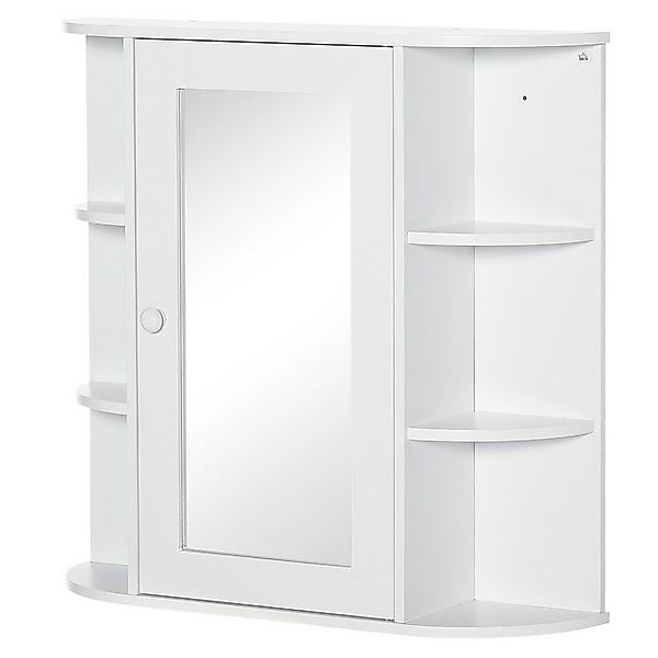 MC Star Spiegelschrank Badspiegel Wandmontage Hängeschrank mit 8 Fächern Me günstig online kaufen