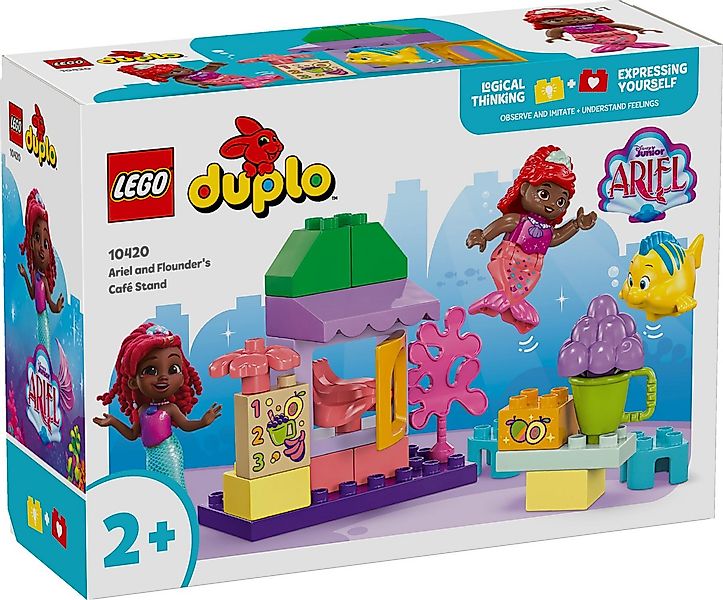 LEGO® LEGO® Duplo 10420 Arielles und Fabius' Café-Kiosk Konstruktionsspiels günstig online kaufen