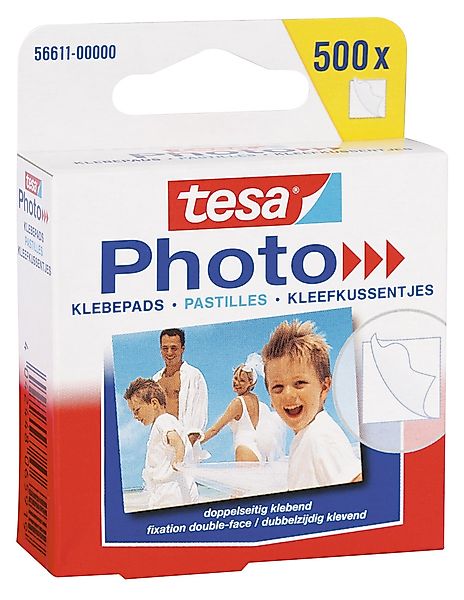 tesa Klebeband Photo Klebepads (Spar-Set) transparent günstig online kaufen