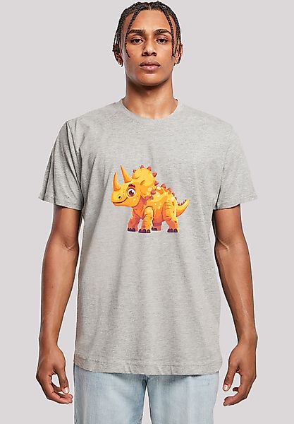 F4NT4STIC T-Shirt "Süßer Triceratops Dinosaurier", Premium Qualität günstig online kaufen