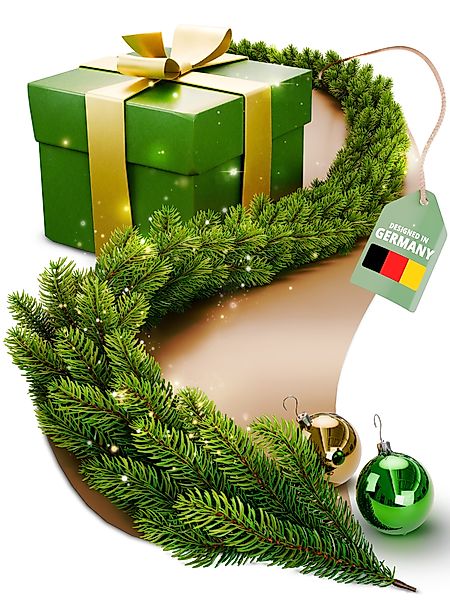 Kunstgirlande Premium Weihnachtsgirlande, ArtiTree, Höhe 270 günstig online kaufen