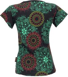 Guru-Shop T-Shirt Boho T-Shirt mit Mandaladruck, günstig online kaufen