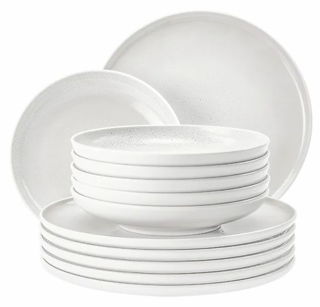 Seltmann Weiden Tafelservice »Sento Home, Geschirr-Set, 12-teilig« Teller-S günstig online kaufen