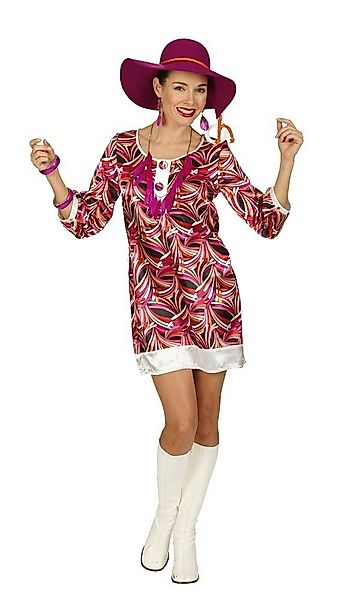 andrea-moden Kostüm 70er Jahre Retro Kostümkleid Brigitte, Buntes M günstig online kaufen