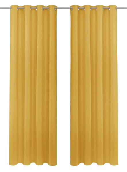 my home Gardine "SOLA" Ösen 1 Stk. tlg. Schal einfarbig, Verdunkelung, 1er günstig online kaufen