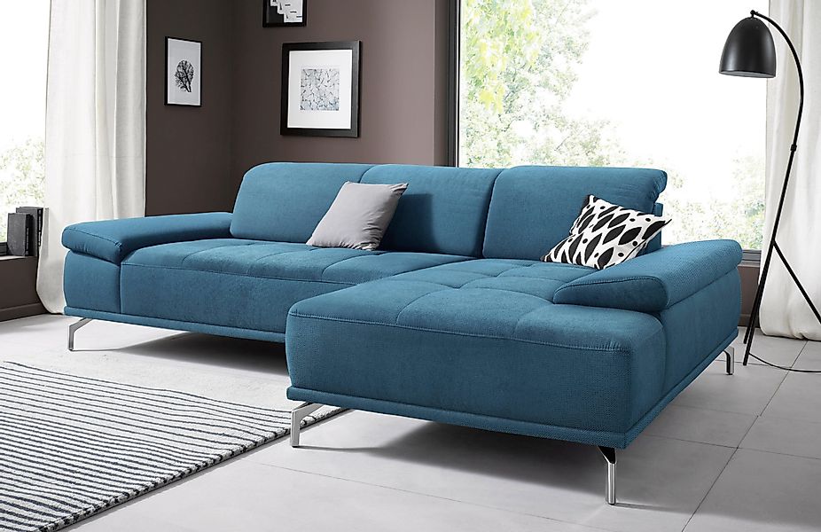 Places of Style Ecksofa Caluna, Inkl.Sitztiefenverstellung, günstig online kaufen