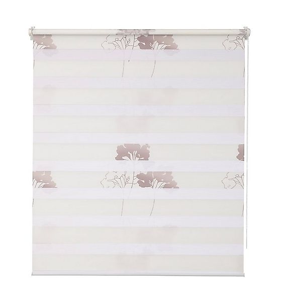 Doppelrollo Delphi, K-HOME, Lichtschutz, ohne Bohren, Klemmfix, im Fixmaß günstig online kaufen