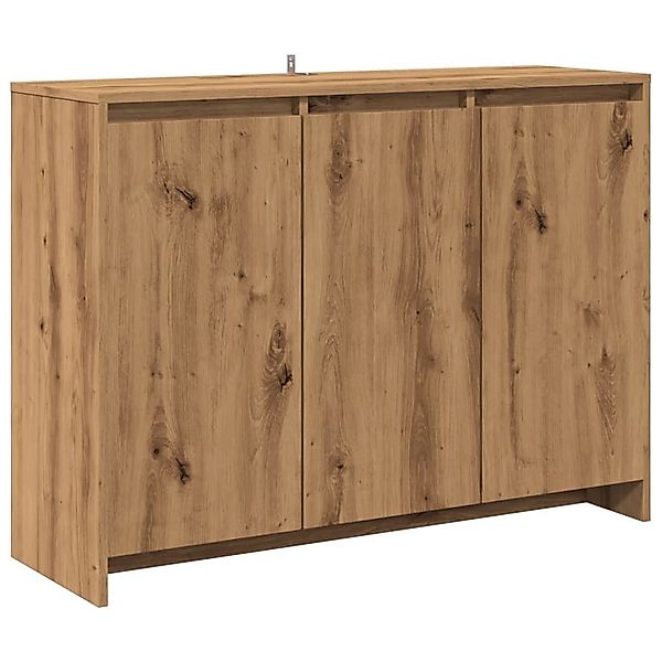 vidaXL Sideboard Sideboard Artisan-Eiche 102x33x75 cm günstig online kaufen