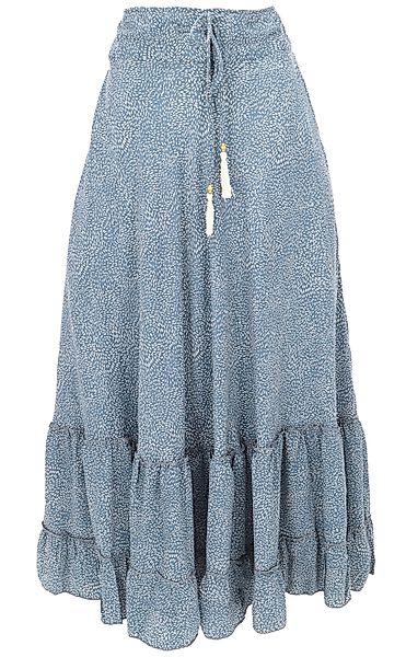 Guru-Shop Minirock Boho Maxirock, leichter langer Sommerrock -.. alternativ günstig online kaufen