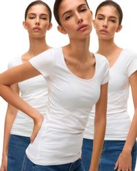Vero Moda T-Shirt (3er-Pack) Basic T-Shirts günstig online kaufen