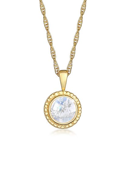 Nenalina Kette mit Anhänger Mondstein Boho günstig online kaufen
