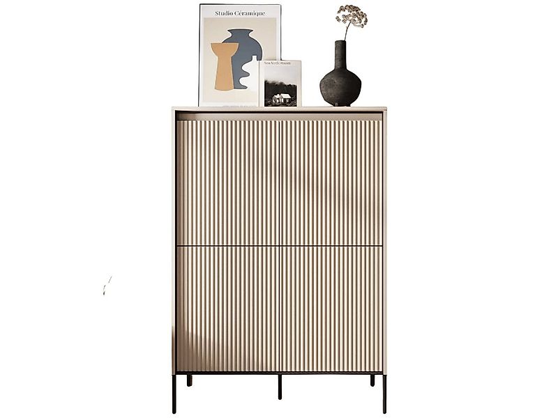 yourhouse24 Highboard TREND TR-03 mit dekorative Fräsungen und Soft-Close-F günstig online kaufen