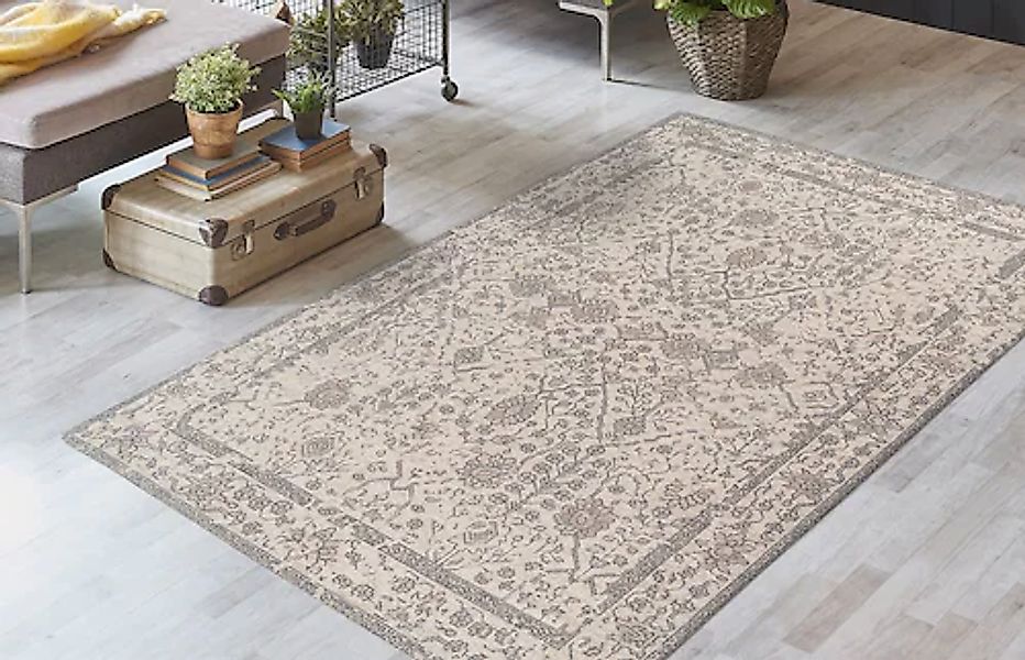 Kayoom Teppich »Percy 100«, rechteckig, 13 mm Höhe günstig online kaufen