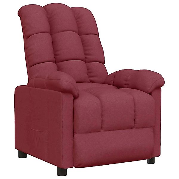 vidaXL Relaxsessel Weinrot Stoff 289799 günstig online kaufen