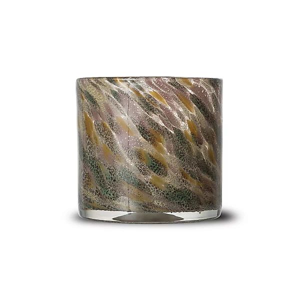 Calore Windlicht-Vase M Ø15cm Multi (yellow-green-pink) günstig online kaufen