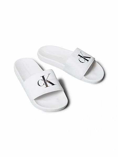 Calvin Klein Jeans Badepantolette "SLIDE MONOGRAM WN LOGO CK" Strandschuh, günstig online kaufen