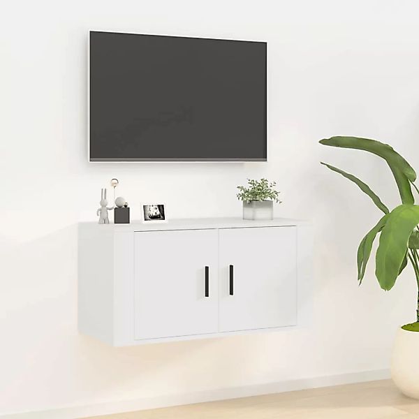 Vidaxl Tv-wandschrank Weiß 80x34,5x40 Cm günstig online kaufen
