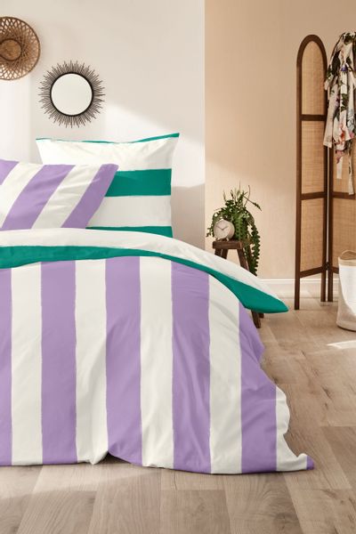 Primera Bettwäsche "Renforce-Bettwäsche Smile for me" 2 Stk. tlg. mit Smile günstig online kaufen