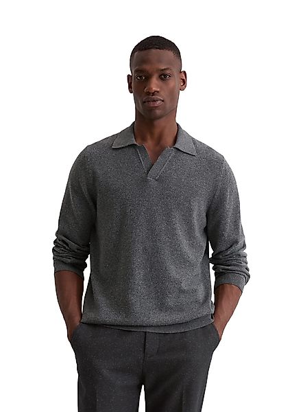 Marc O'Polo Strickpullover aus softem Bio-Bauwoll-Schurwoll-Mix günstig online kaufen