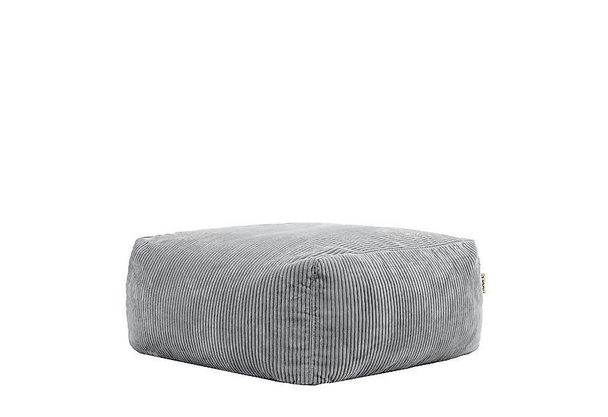 icon Sitzsack Modulares Hocker aus Cord Flauschig „Zen“, Schaumstoff Füllun günstig online kaufen