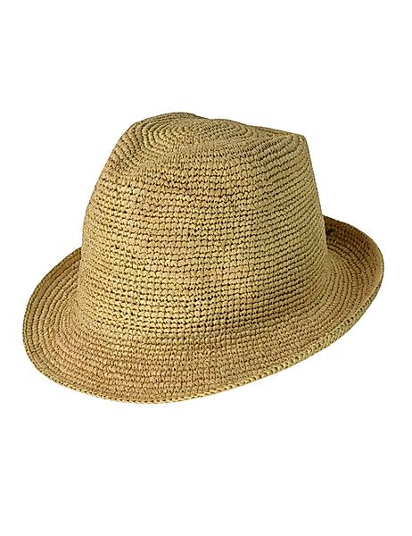 CAPO Strohhut Strohhut, Trilby, uni (1-St) günstig online kaufen