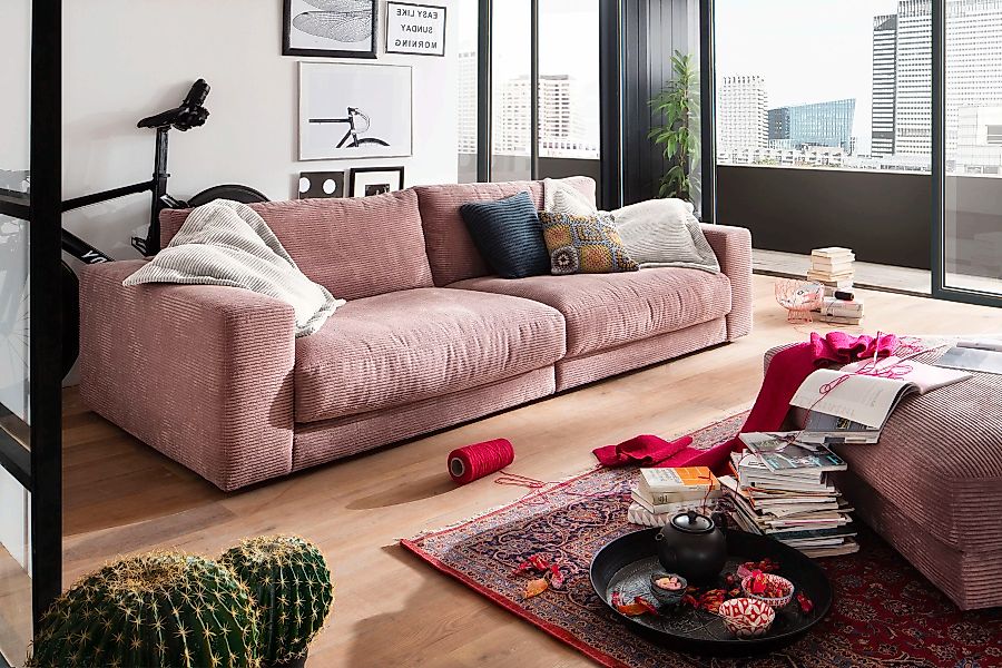 Places of Style Big-Sofa "Enisa, legere Polsterung B/T/H: 290/127/85 cm", Z günstig online kaufen