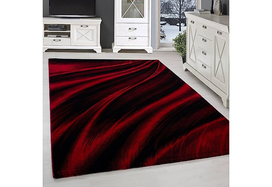 SIMPEX24 Designteppich Abstrakt Wellen Design, Rechteckig, Höhe: 12 mm, Kur günstig online kaufen