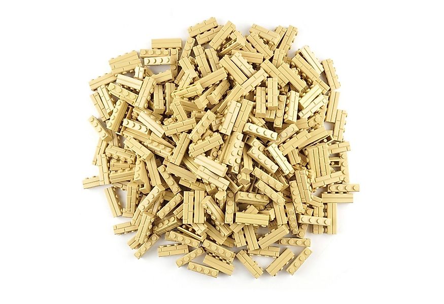 LEGO® LEGO® 1x4 Mauersteine Bausteine Hellbeige - 15533 NEU! Menge 100x Spi günstig online kaufen