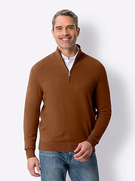 Classic Strickpullover "Troyer-Pullover" günstig online kaufen