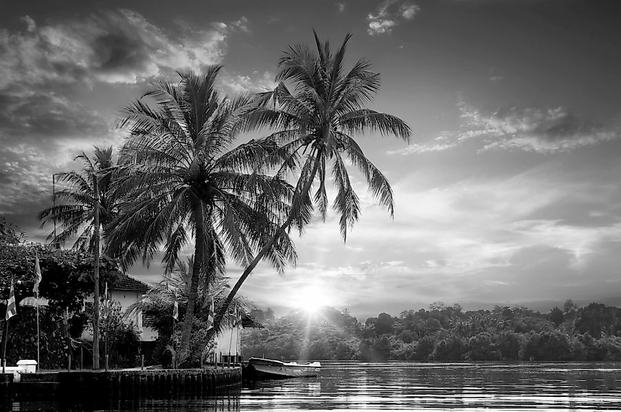 Papermoon Fototapete "Strand Schwarz & Weiß" günstig online kaufen